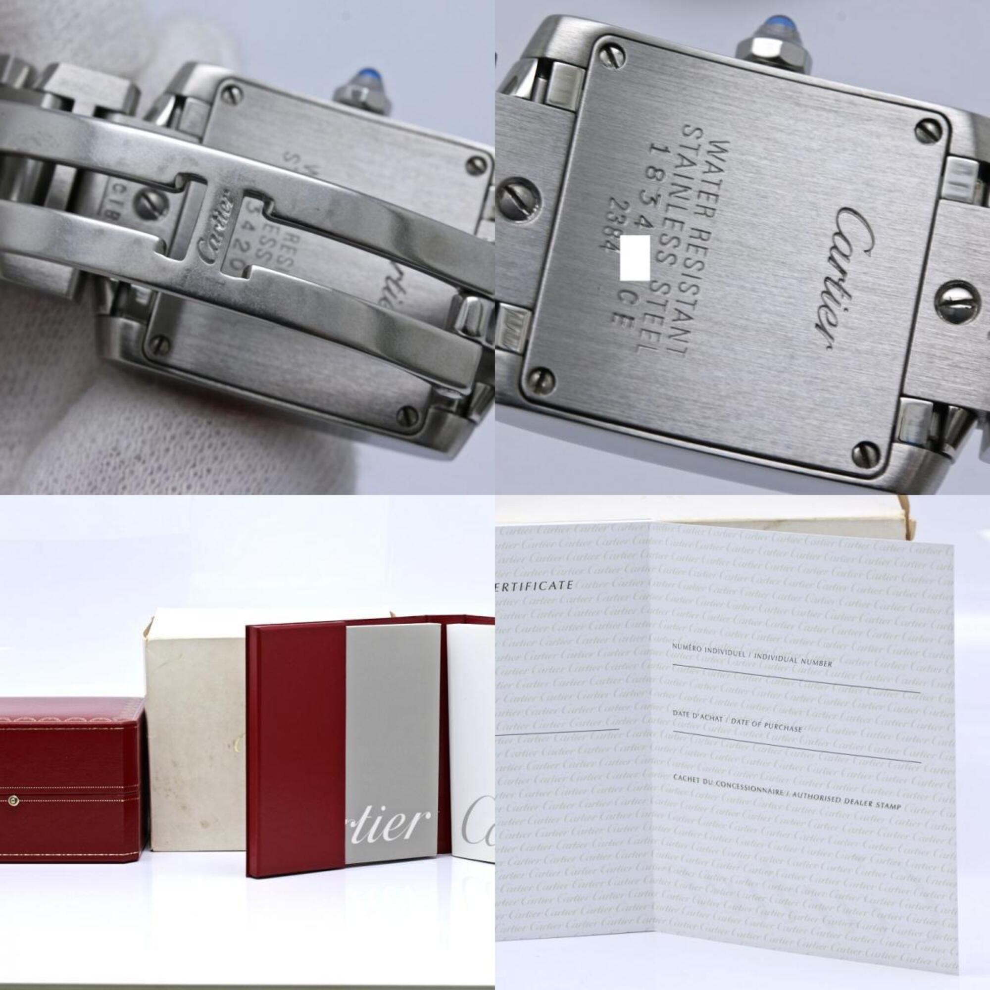 CARTIER Tank Française SM W51008Q3 Women's Watch SS 40511 — Good