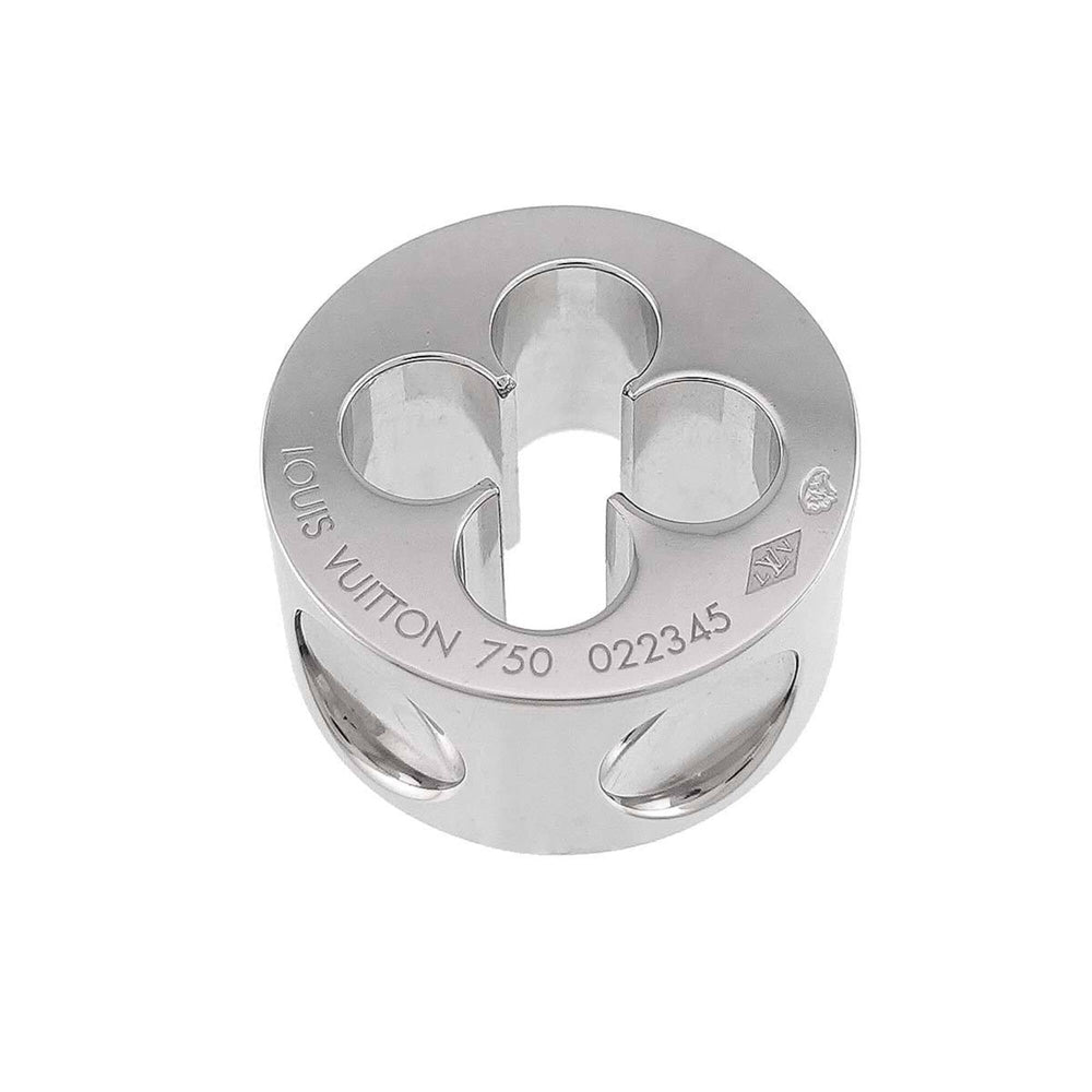Louis Vuitton Pendant Empreinte 18K White Gold 750 Top — Like New