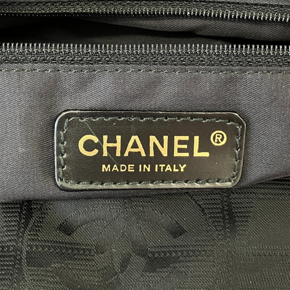CHANEL New Travel Line GM Tote Bag A15825 Black Women's — Like New