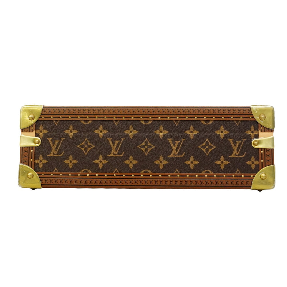 Louis Vuitton Monogram Watch Case, Coffret 8 Montres, Brown/Navy, Men's/Women's, P3276007 — Good