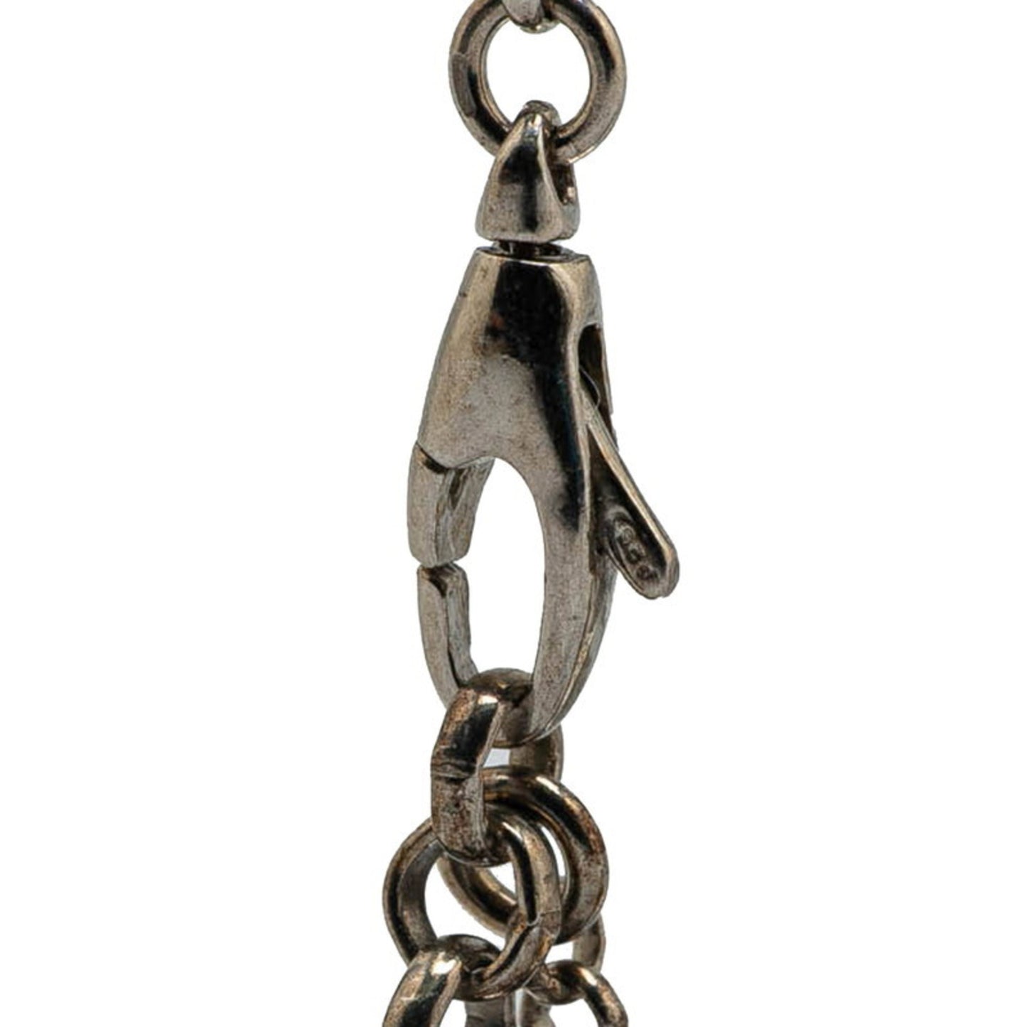 Gucci Interlocking G Necklace SV925 Silver Women's GUCCI