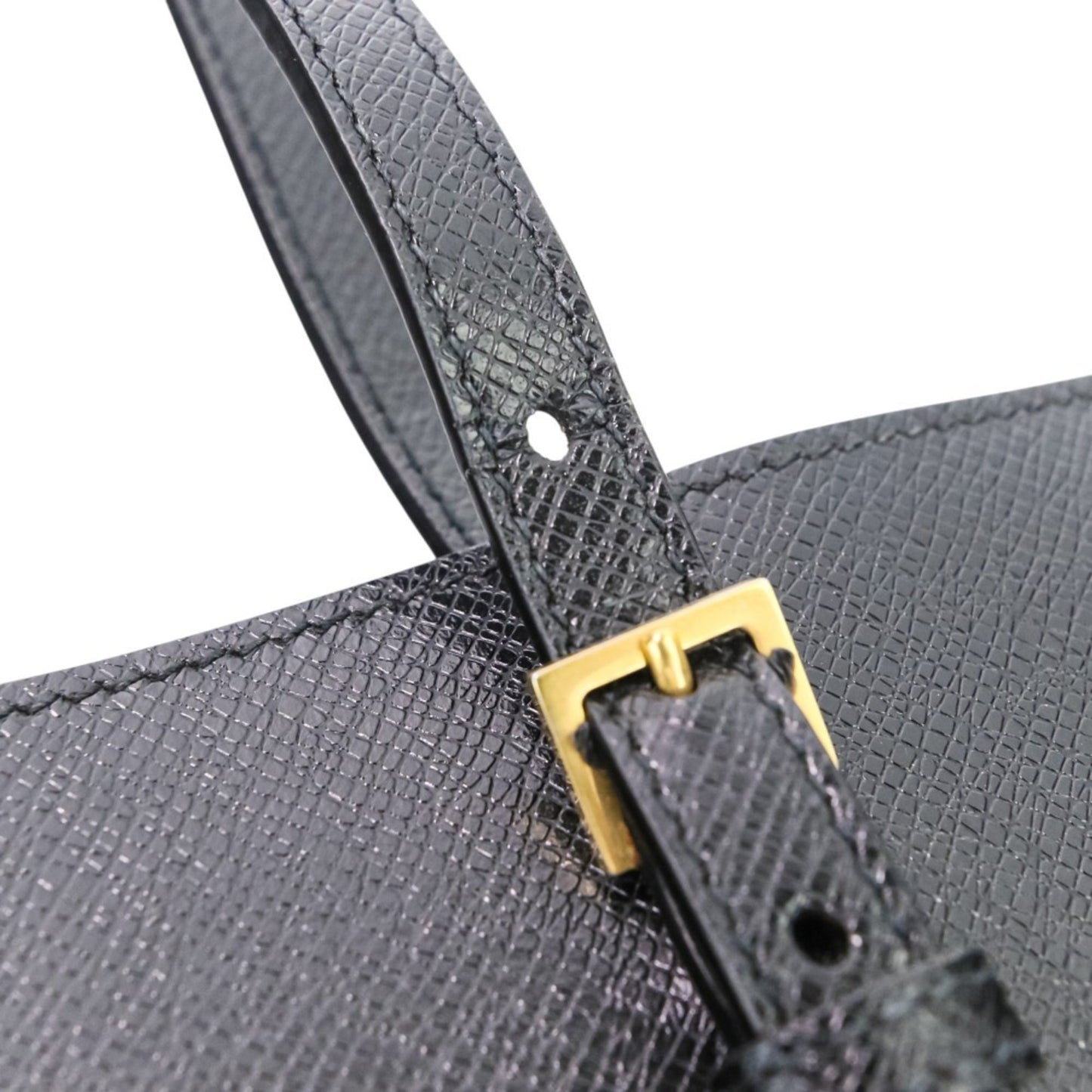 Yves Saint Laurent SAINT LAURENT PARIS Saint Laurent Paris Leather Tote Bag with East/West Pouch, 604309, Black, Women's