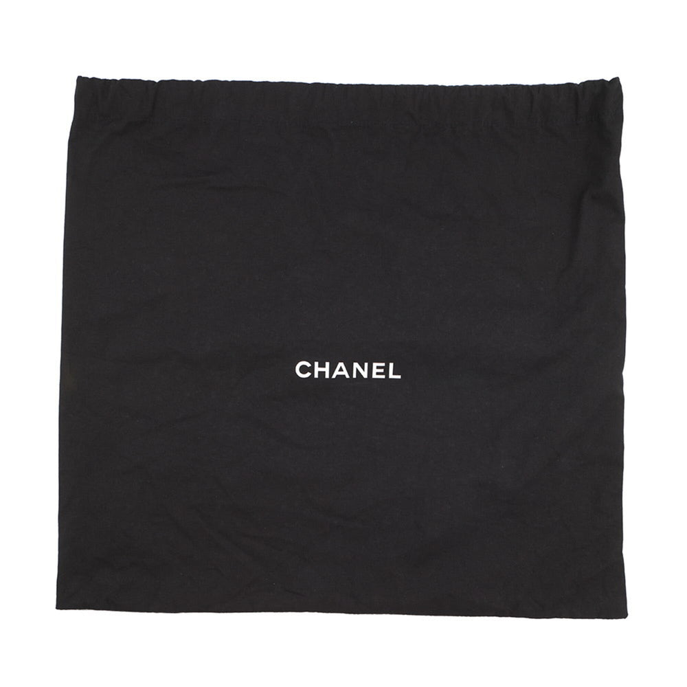 Chanel Backpack, 22 Large, Shiny Calf Leather AS3313, CHANEL Handbag, Black, Women's — Like New