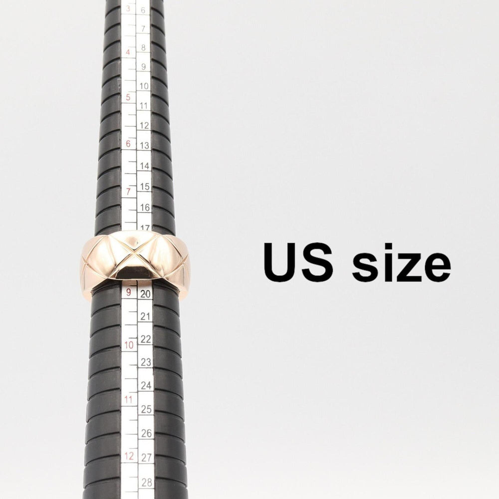 Chanel Coco Crush Large Ring, 18K Pink Gold (J10818) - Men's & Women's Gold-Tone Ring — Like New