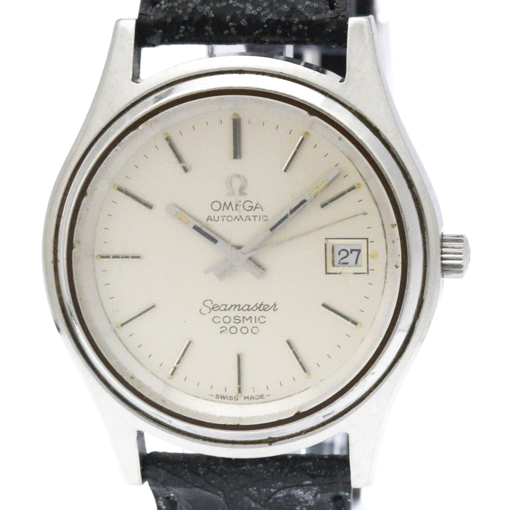 OMEGA Seamaster Cosmic 2000 Cal 1012 Steel Automatic Mens Watch 166.128 — Good
