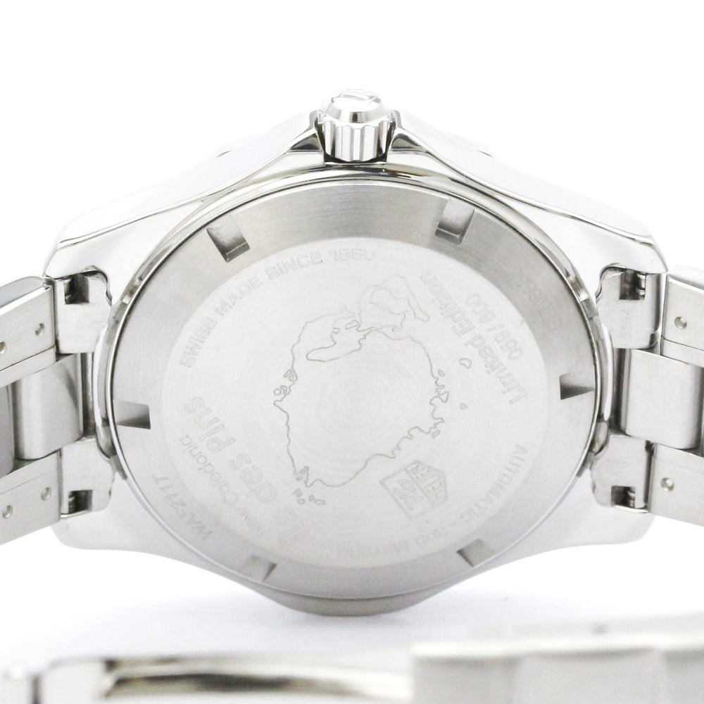 TAG HEUER Aquaracer New Caledonia Isle of Pines LTD Watch WAF211T Polished — Very Good