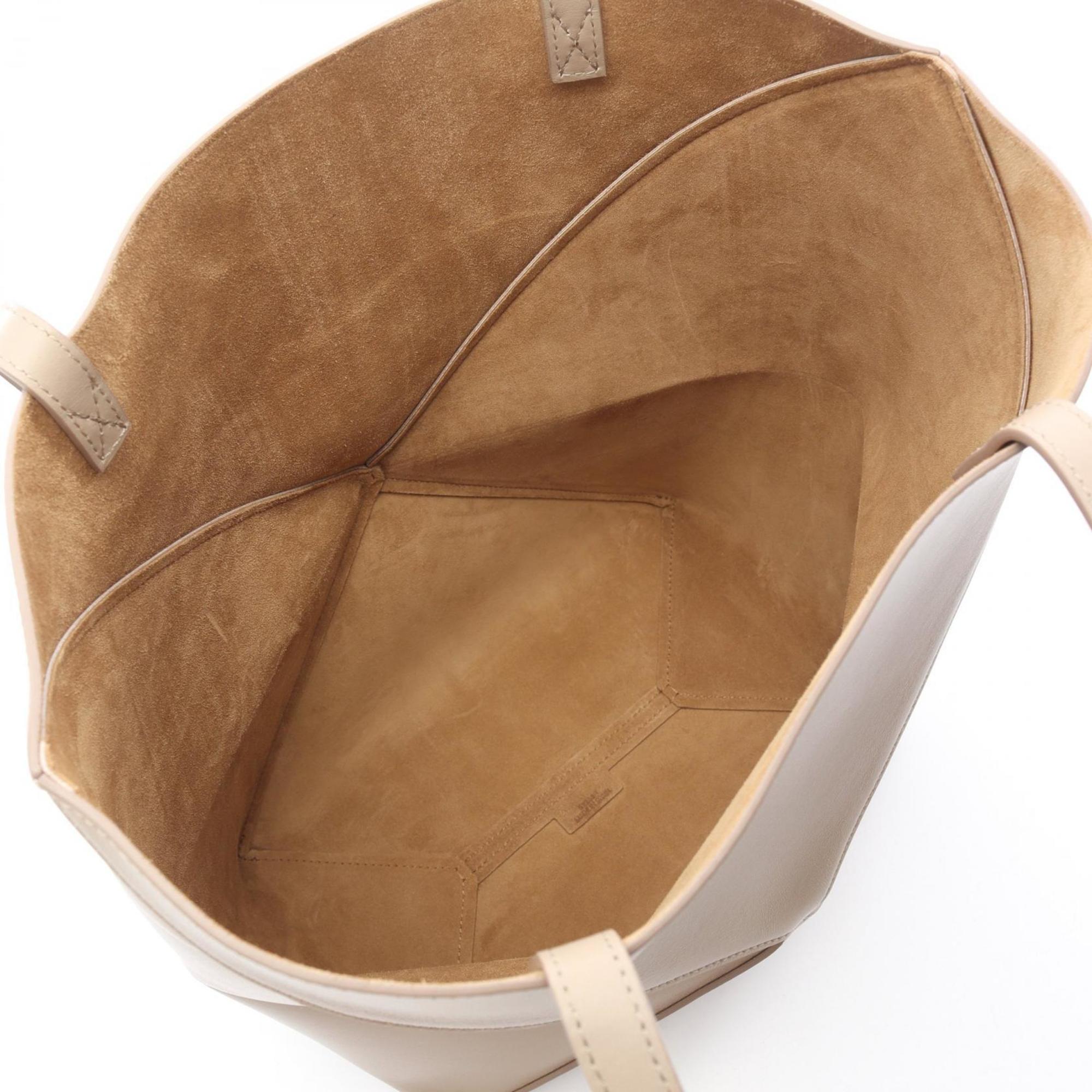 LOEWE PUZZLE TOTE MEDIUM Tote Bag, Leather, Women's, Beige, A657G50X01