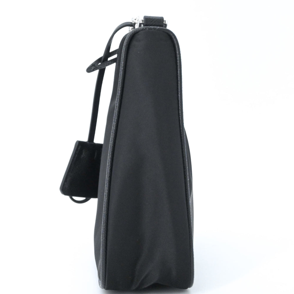 PRADA Re-Edition 2005 Nylon Leather Shoulder Handbag for Women, Black — New - Store Return