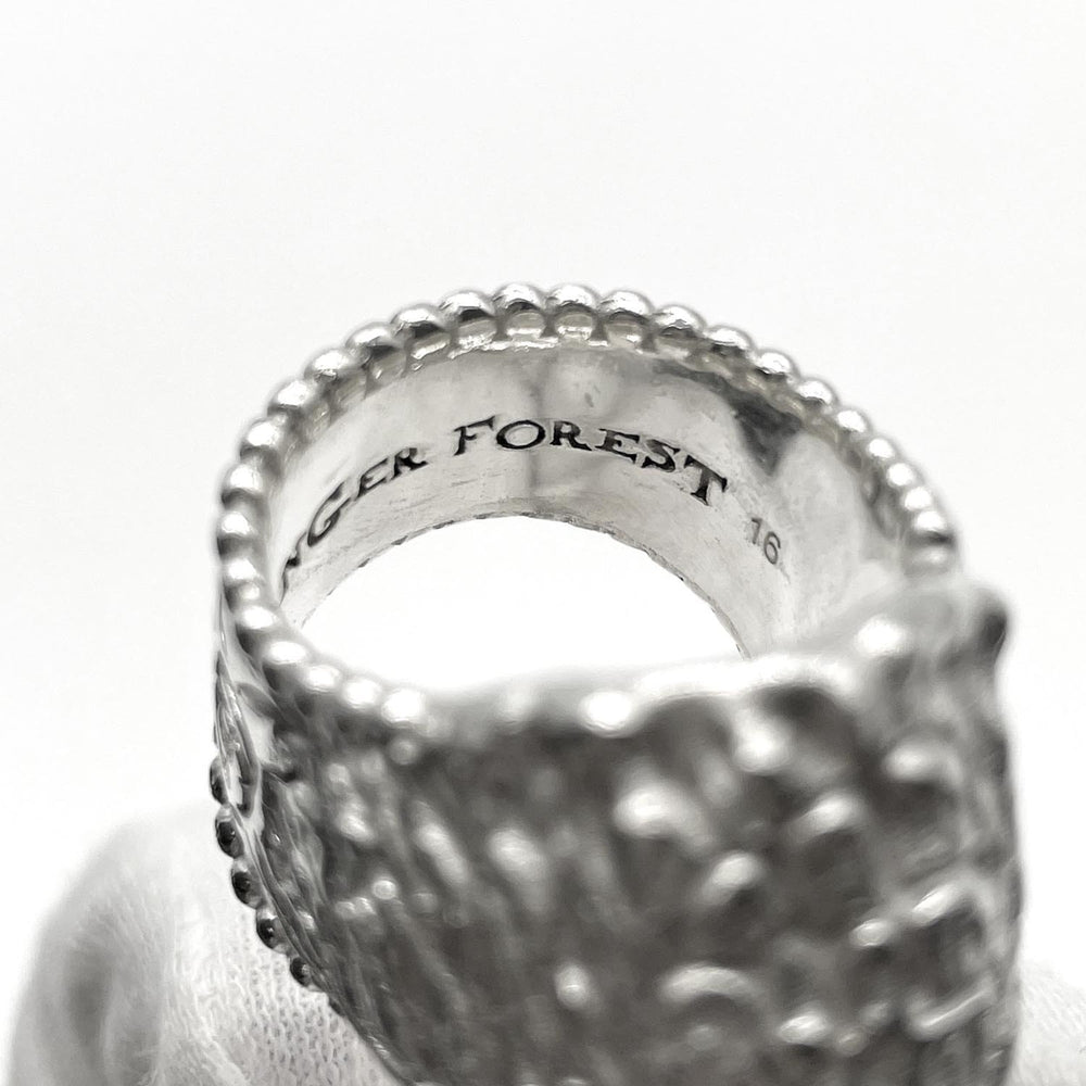 GUCCI Anger Forest Eagle Ring, SV925, 7791, Silver, Men's — Like New