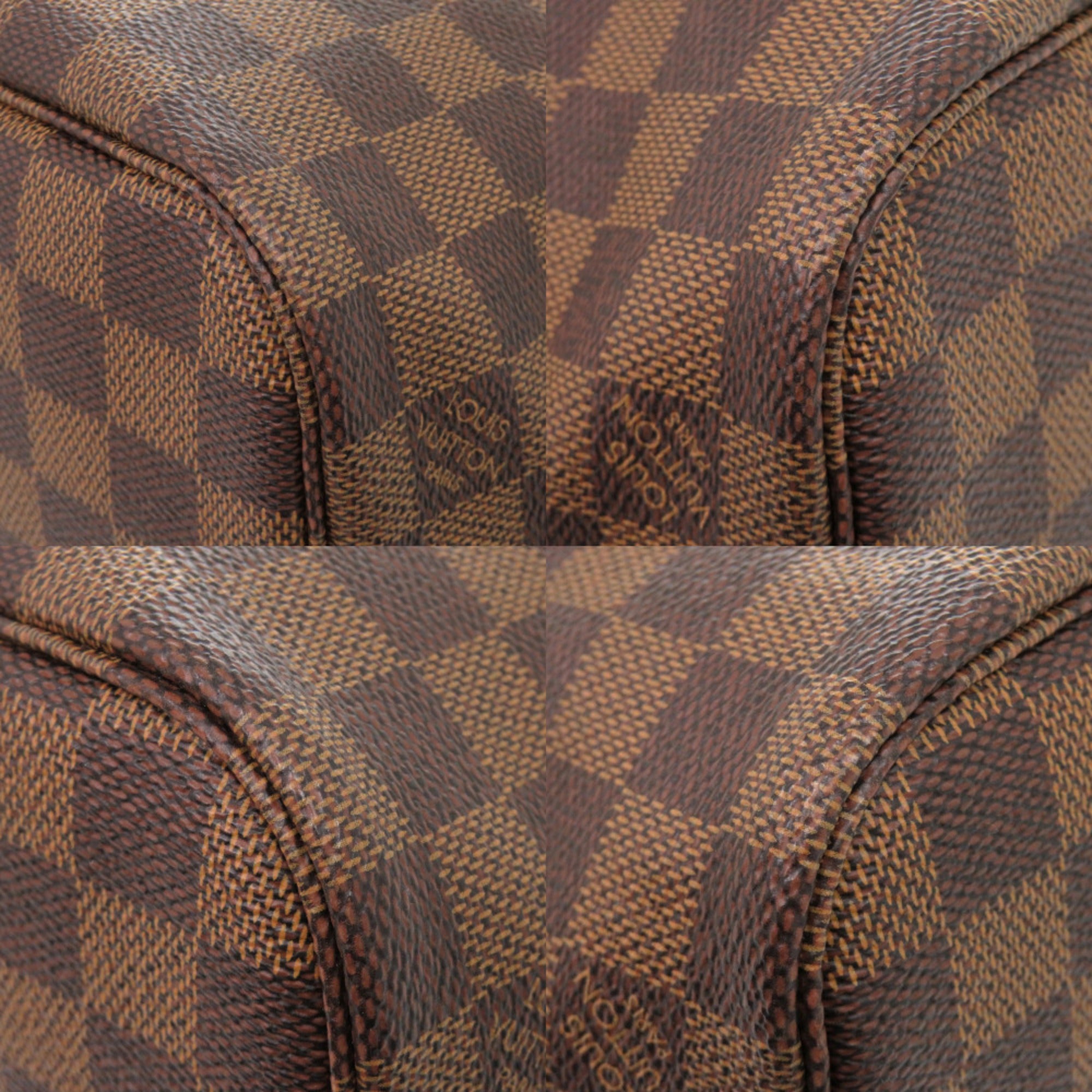 Like New Louis Vuitton Neverfull PM Damier Cerise N51109 Tote Bag LV 0158 LOUIS VUITTON — Like New