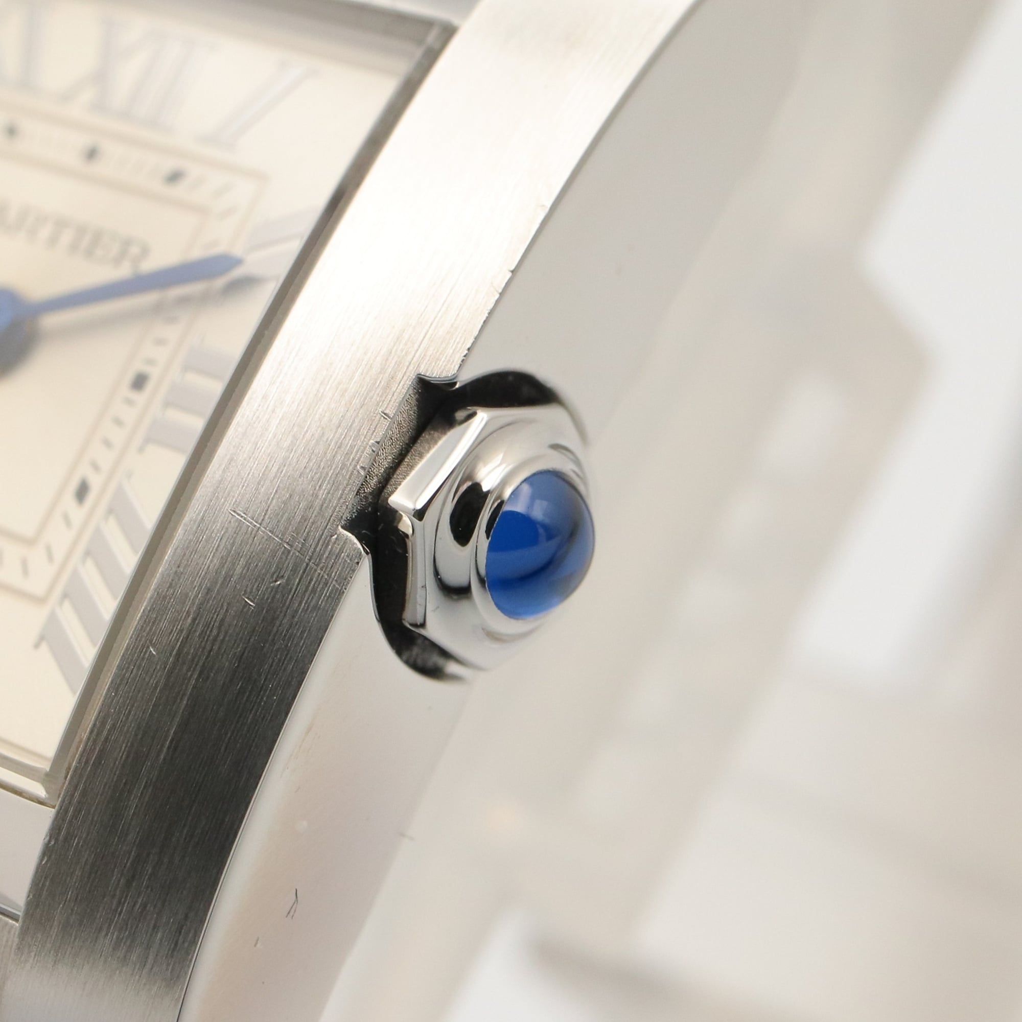 Cartier Tank Française SM Watch, Stainless Steel, Ladies, Silver Tone, WSTA0065 — Very Good