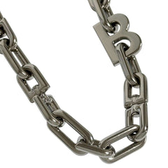 Balenciaga Men's and Women's B Chain Slim Necklace (Short) — Like New