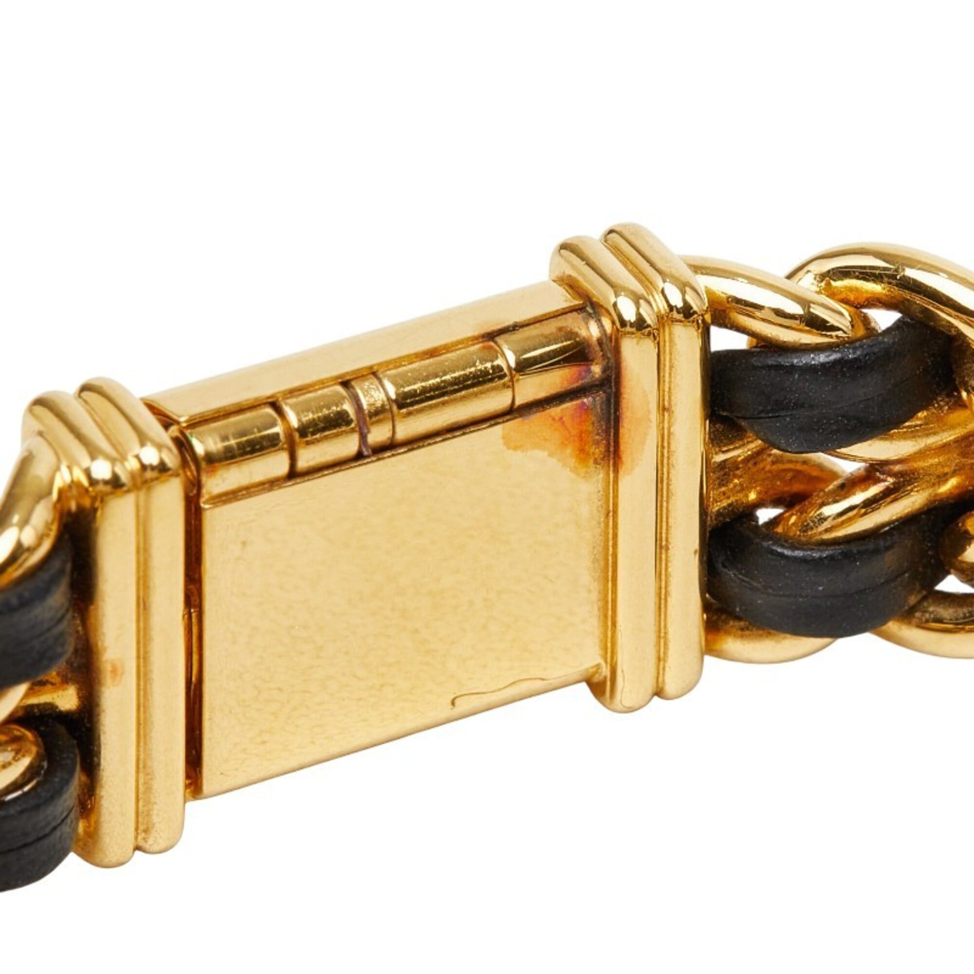 Chanel Première M Watch H0001 Quartz Black Dial Plated Leather Onyx Women's CHANEL — Good
