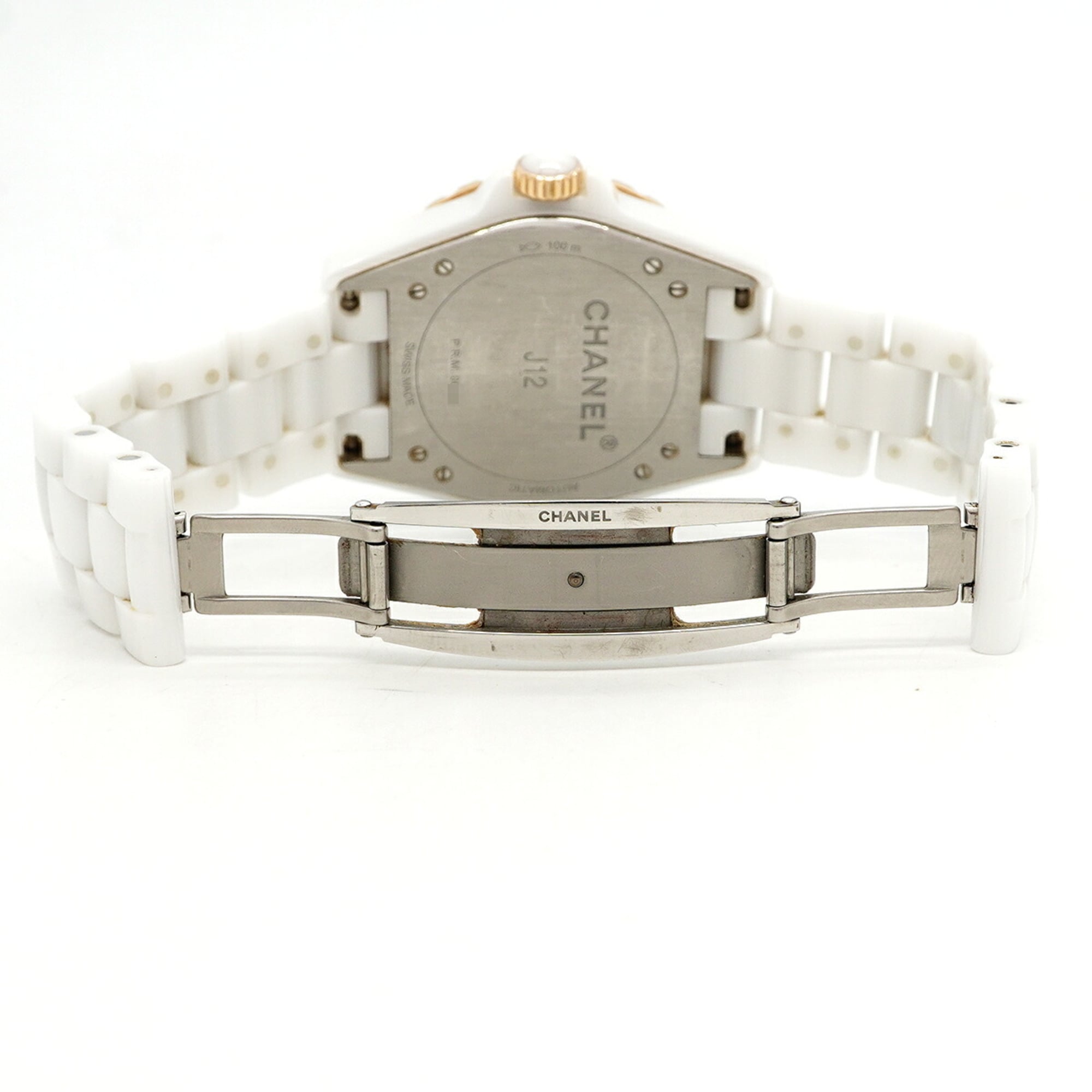 Chanel J12-365 H3839 Silver Dial Watch (Men's & Women's) — Good