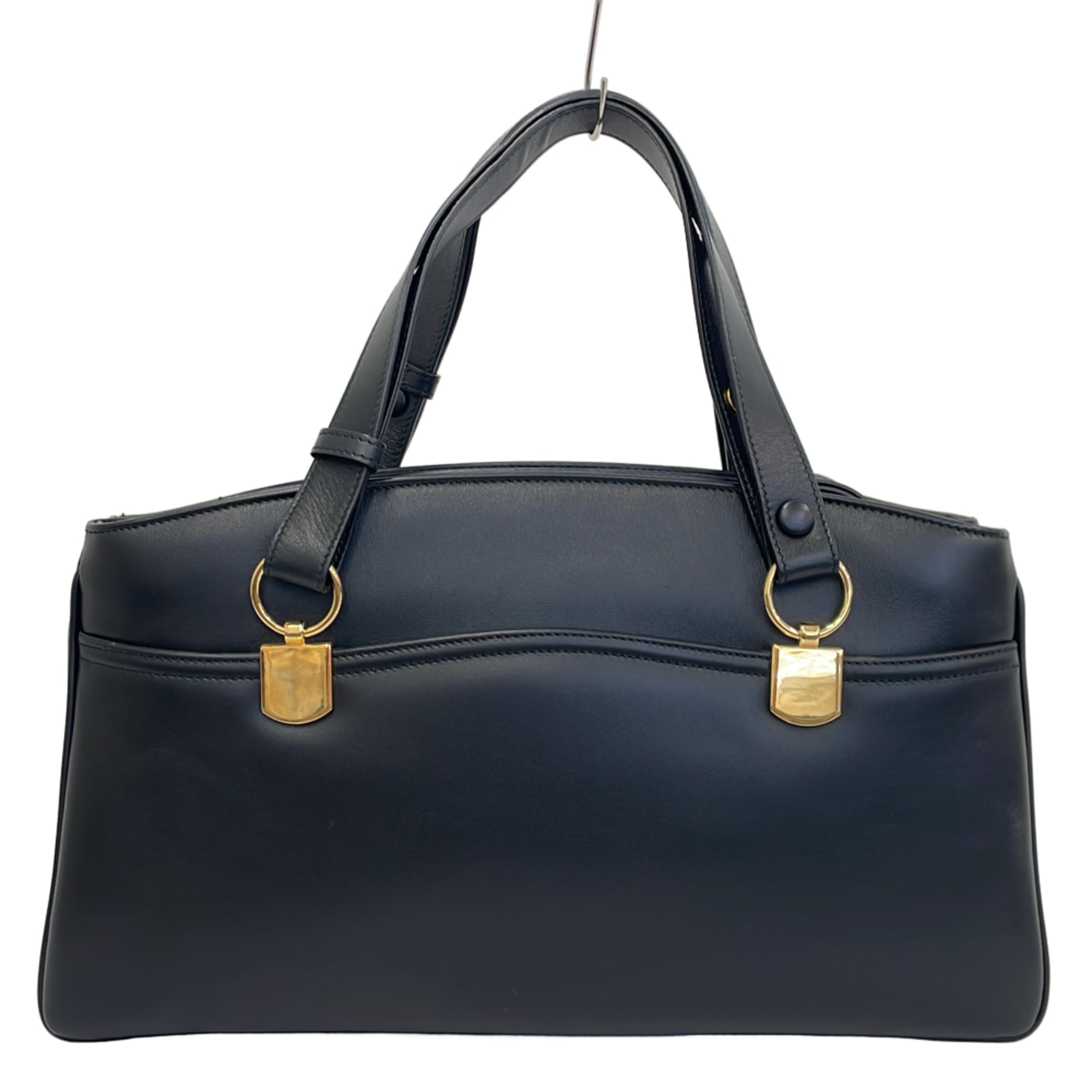 GUCCI Ally GG Marmont Double G Logo Handbag 550130 Black Women's — Like New