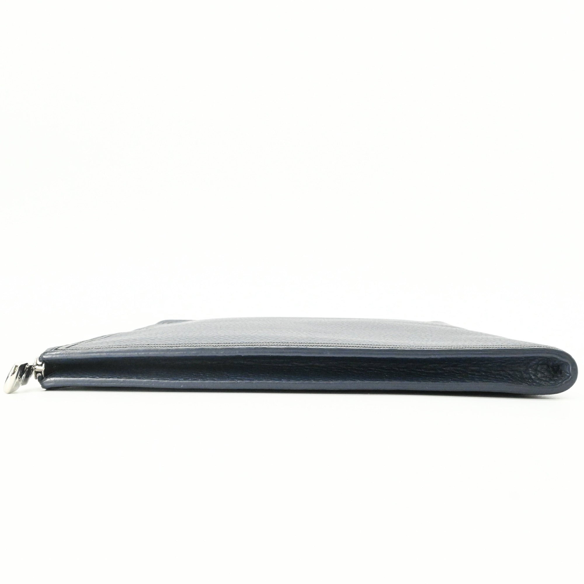 LOUIS VUITTON Pochette Jour Clutch Bag, Taurillon Leather, Men's, M68235 — New - Store Return