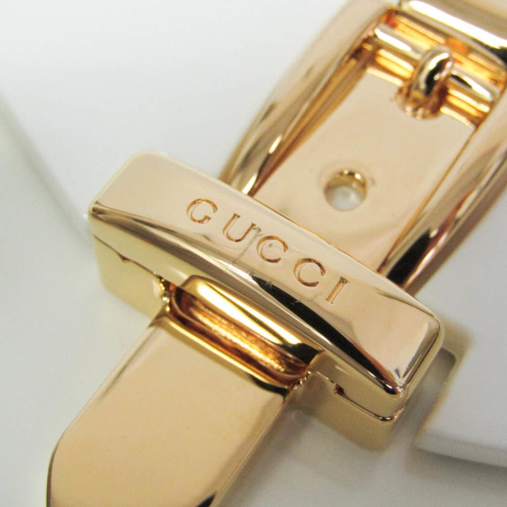 Gucci Sylvie 1969 Acrylic Mini 589482 Women's Acrylic Handbag,Shoulder Bag White — Like New