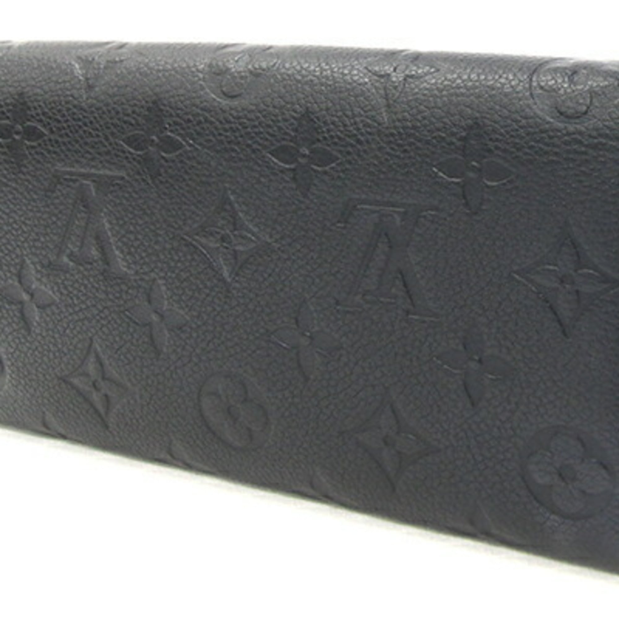 Louis Vuitton Monogram Empreinte Portefeuille Sarah Bifold Wallet M82257 Noir Long Black Women's LOUISVUITTON