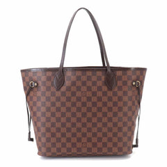 Louis Vuitton Neverfull MM Damier Tote Handbag, Ebene Cerise N51105 Brown — Like New