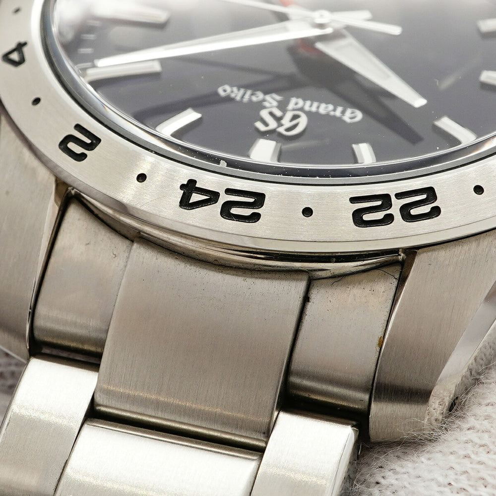 Seiko Grand Sport Collection GMT SBGN029 9F86-0AK0 Navy Dial Men's Watch — Very Good