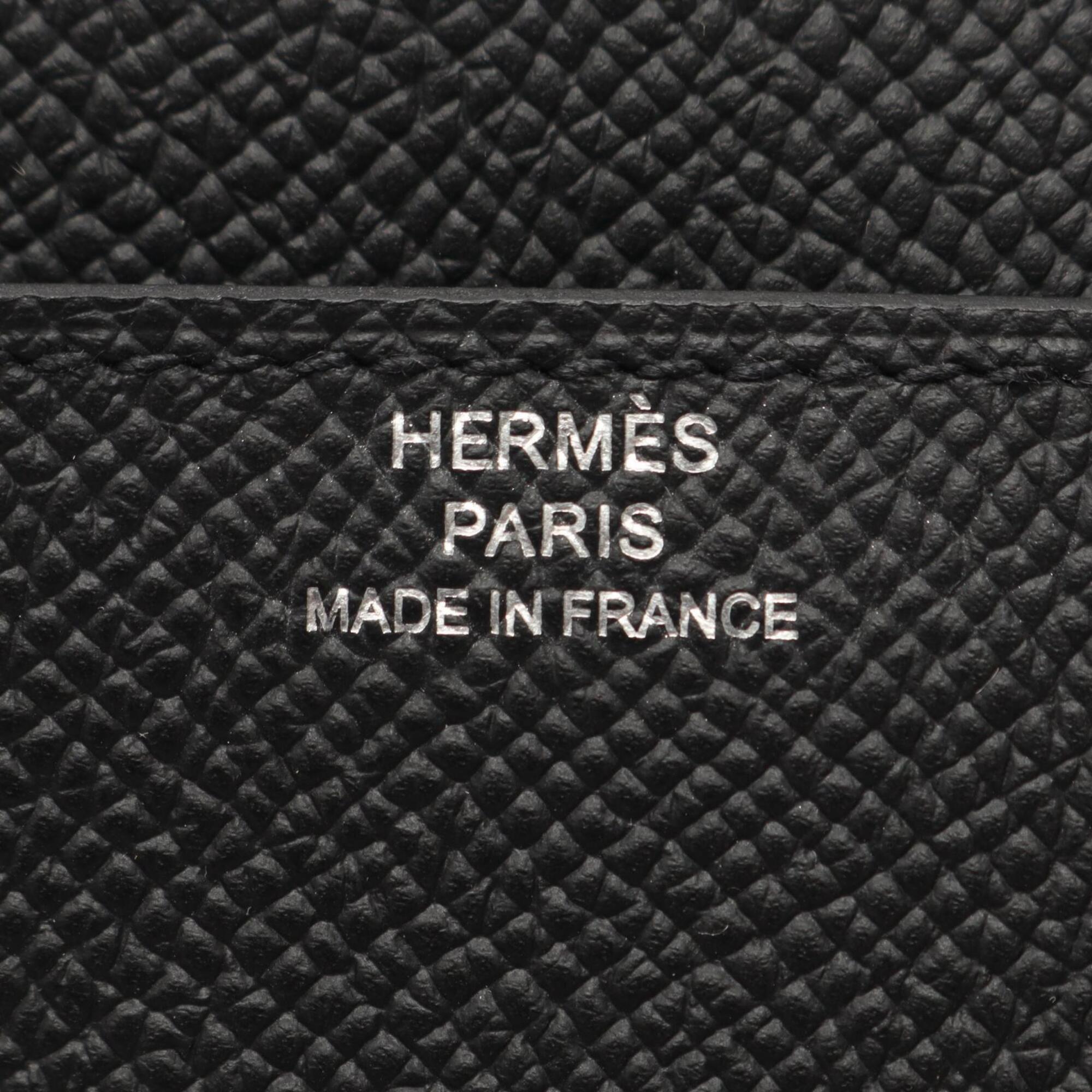 Hermes Constance Long To Go Shoulder Bag/Handbag, Veau Epsom Leather, Women's, Black — New - Store Return