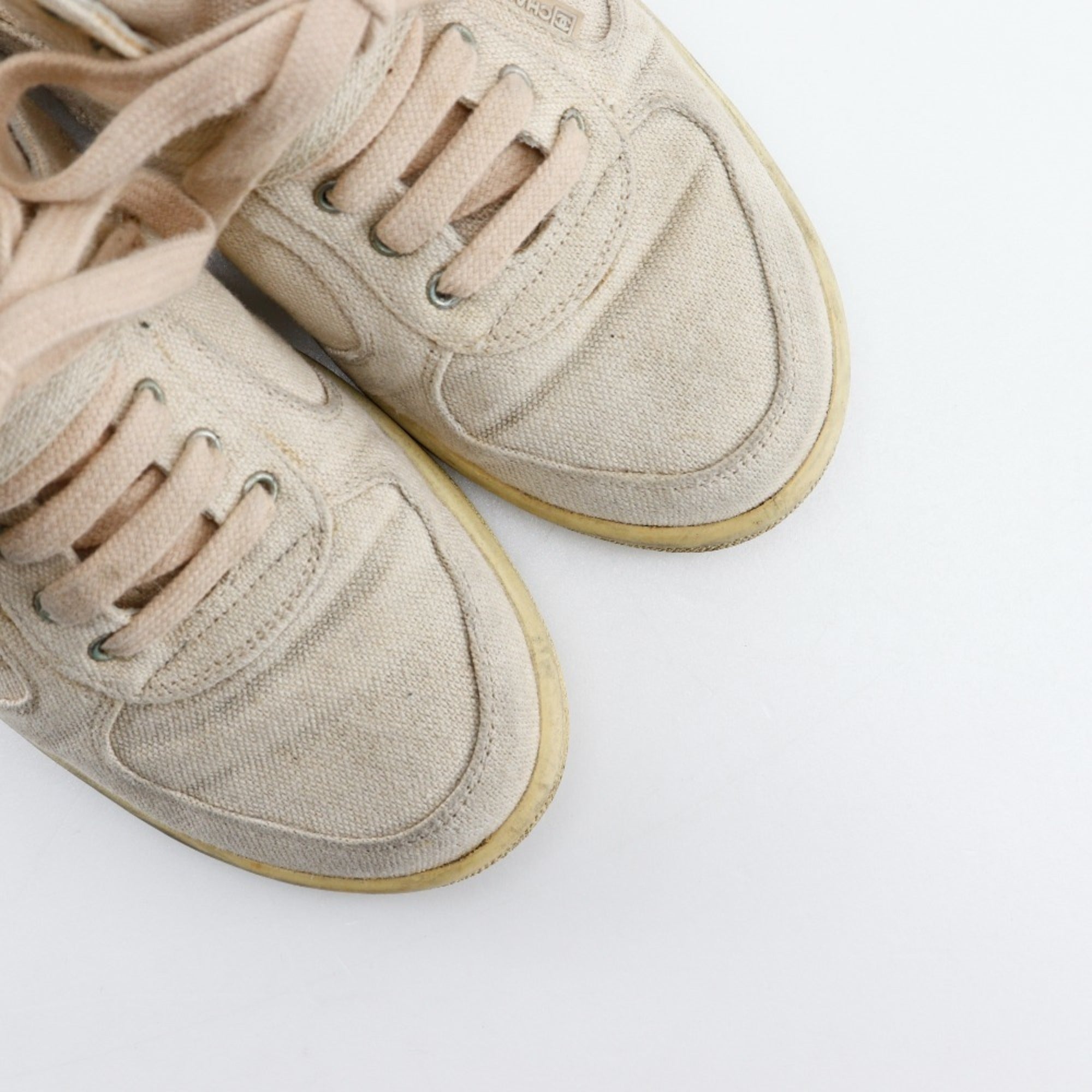 CHANEL High-top sneakers Matelasse