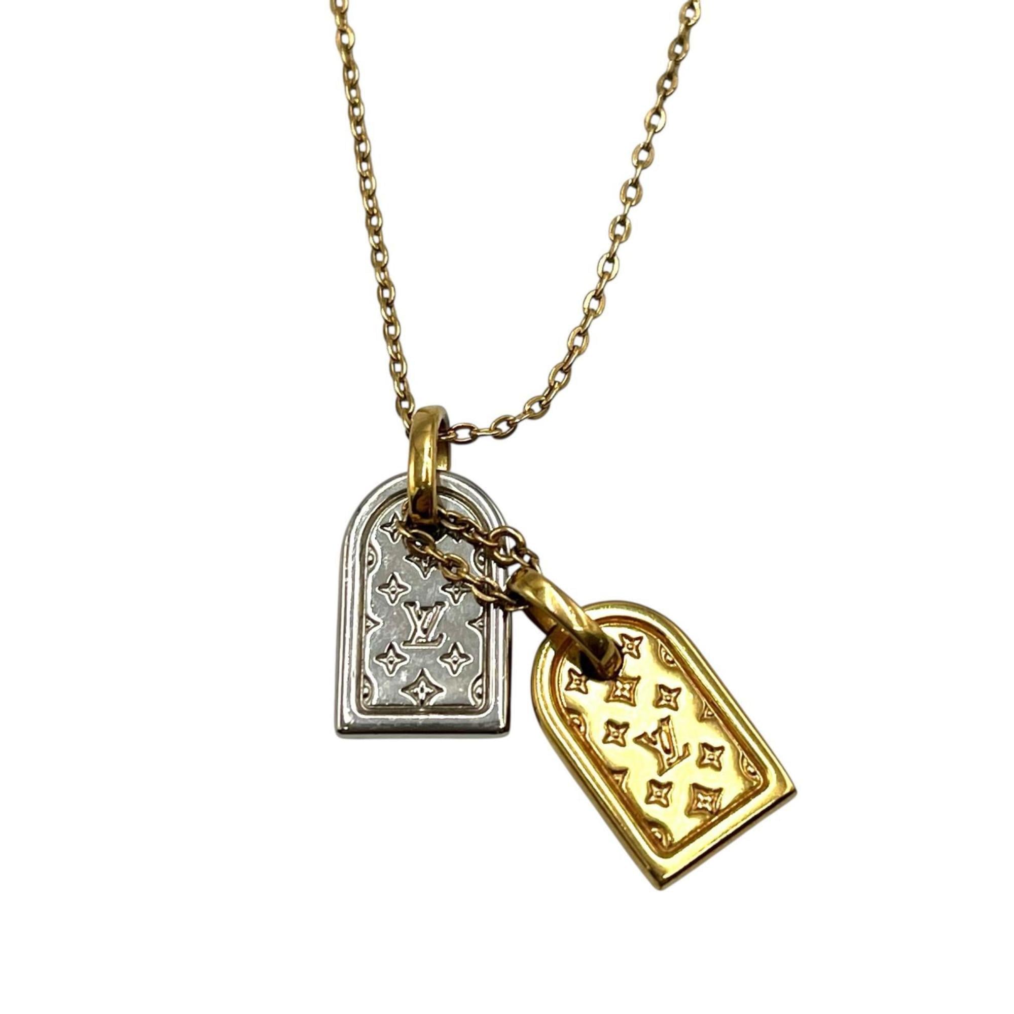 Louis Vuitton Collier Precious Necklace M63141 Metal Women's