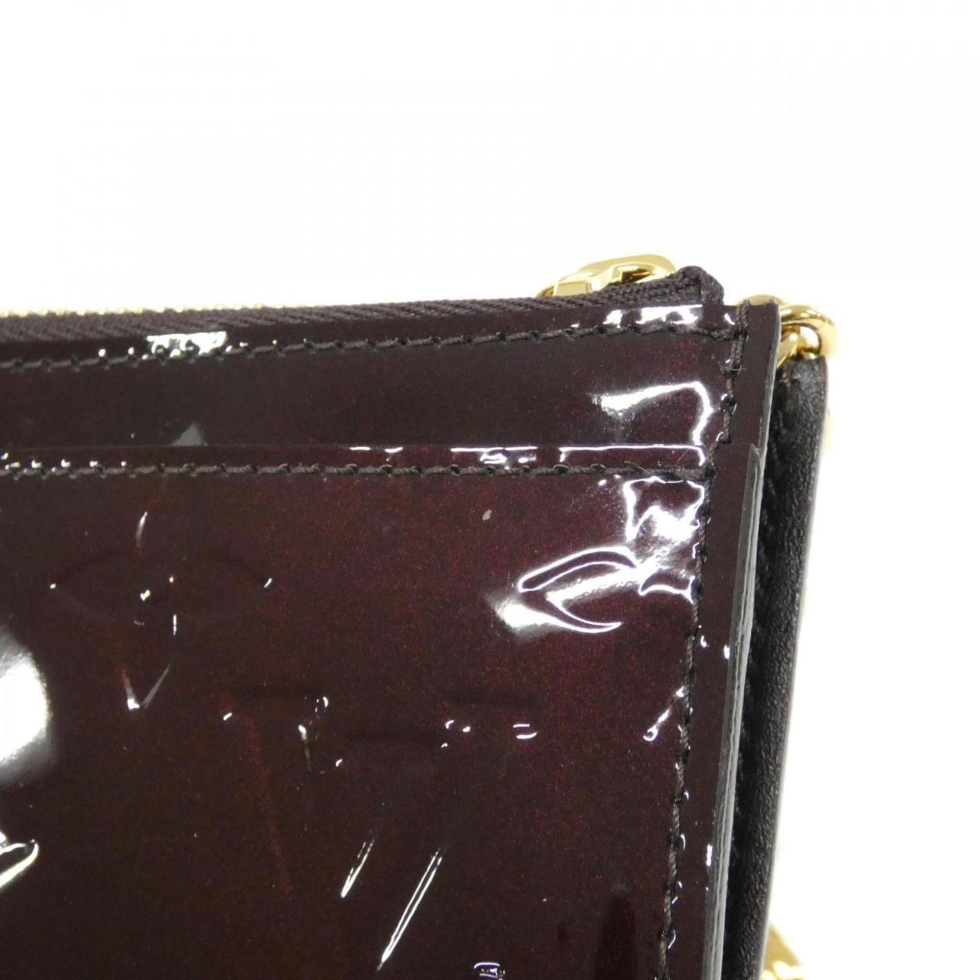 Louis Vuitton Vernis Pochette Cle M93557 Coin & Key Case