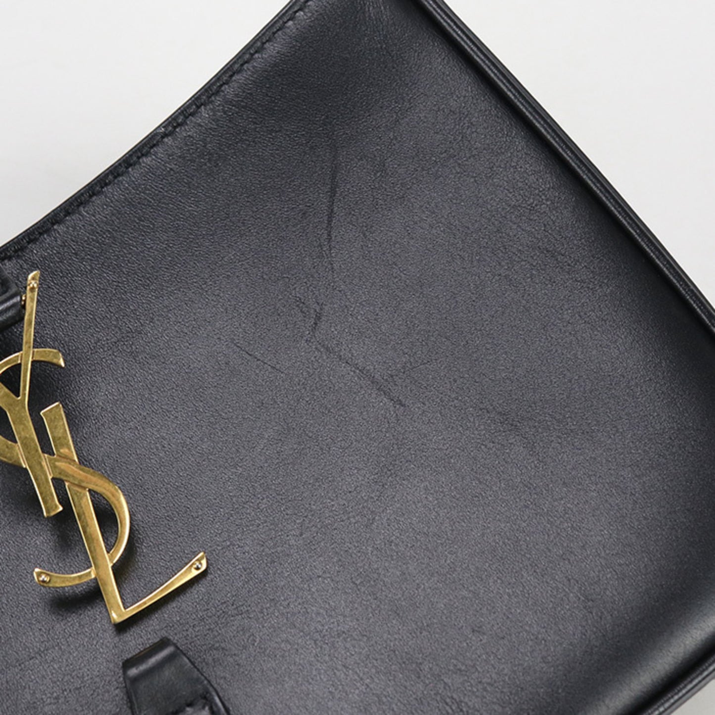 SAINT LAURENT 657228 Hobo One-Shoulder Bag, Women's, Black