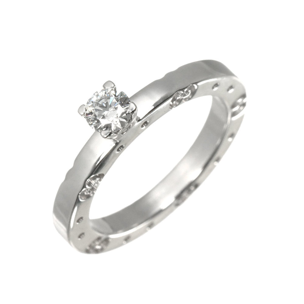Gucci Icon Solitaire Diamond Ring, 0.24ct F VVS1, Size #9, White Gold (WG) — Like New