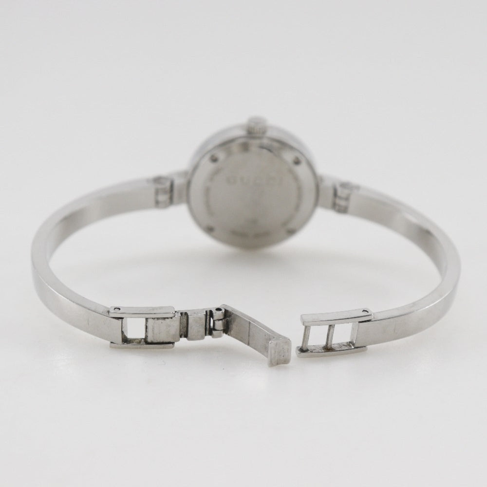 Gucci G Circle Watch Logo 105 Stainless Steel Quartz Analog Display White Dial Women's — Good