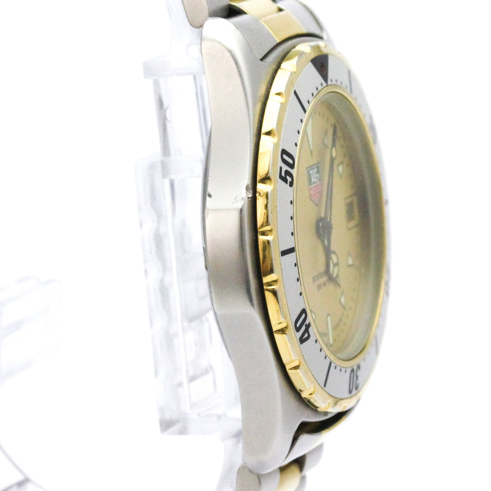 TAG HEUER 2000 Professional Gold Plated Steel Quartz Mens Watch 974.006R — Good