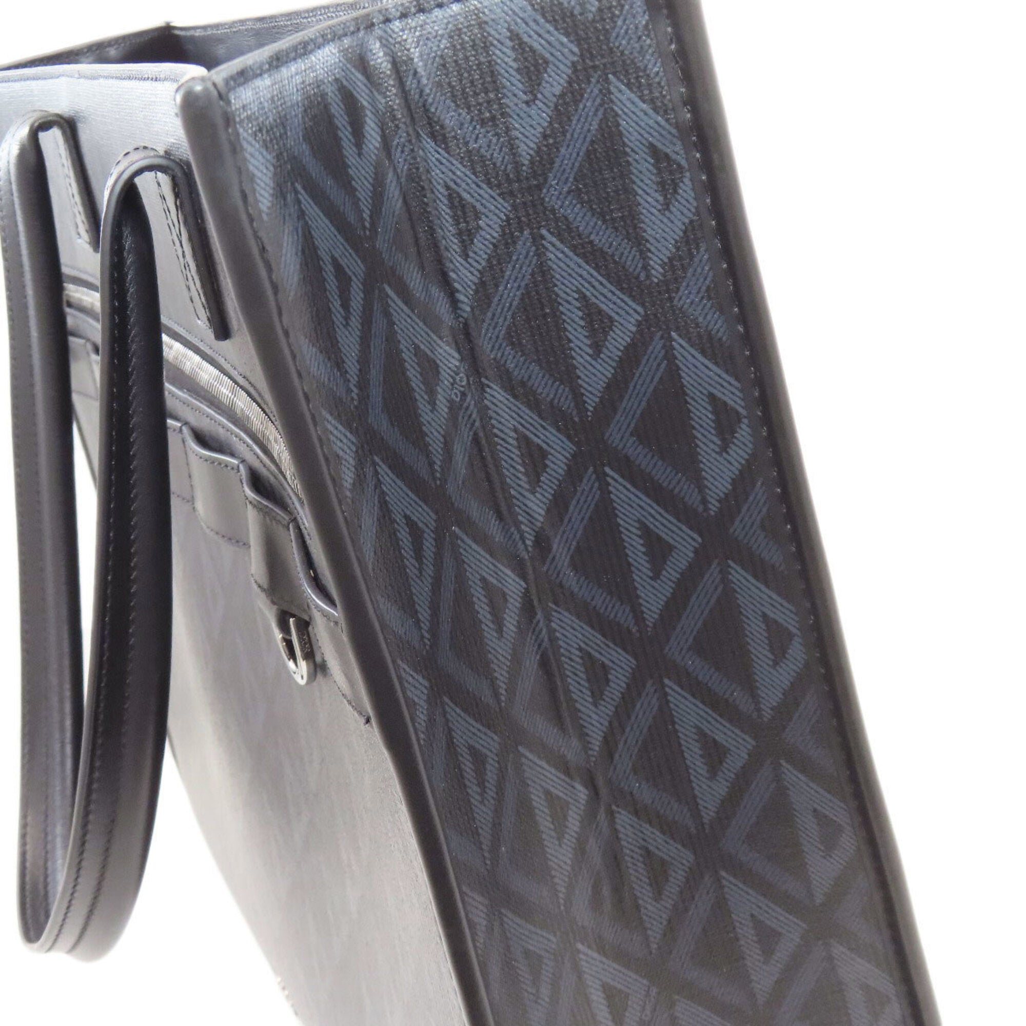 Christian Dior CD Diamond Tote Bag, PVC, Women's — Like New