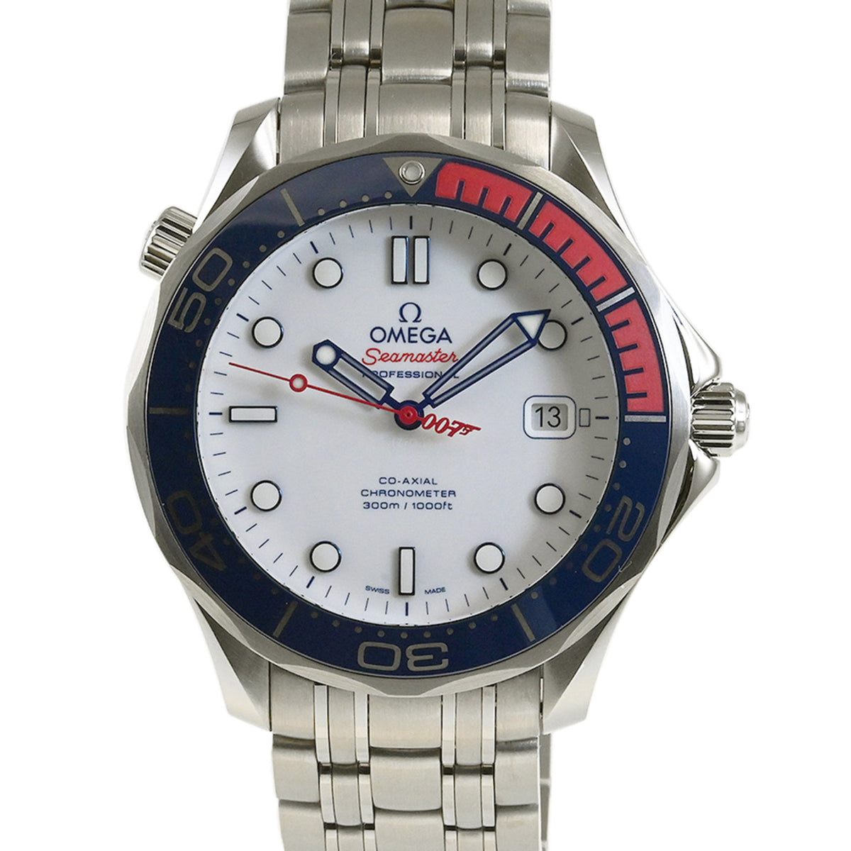 OMEGA Seamaster Diver 300M Co-Axial 41MM Commander Watch World Limited Edition 7007 212.32.41.20.04.001 — Good