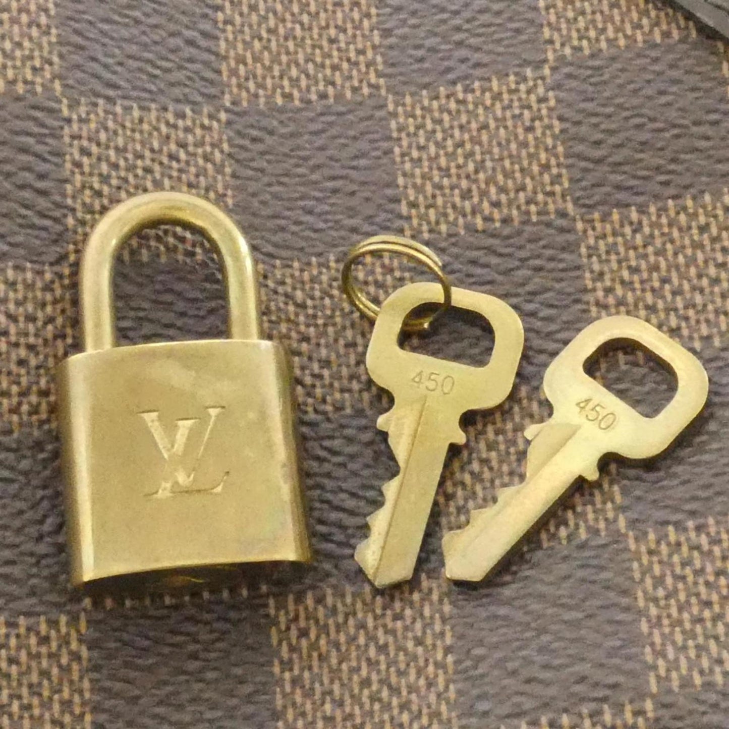 Louis Vuitton Damier Speedy Bandouliere 25cm N41181 Boston Bag