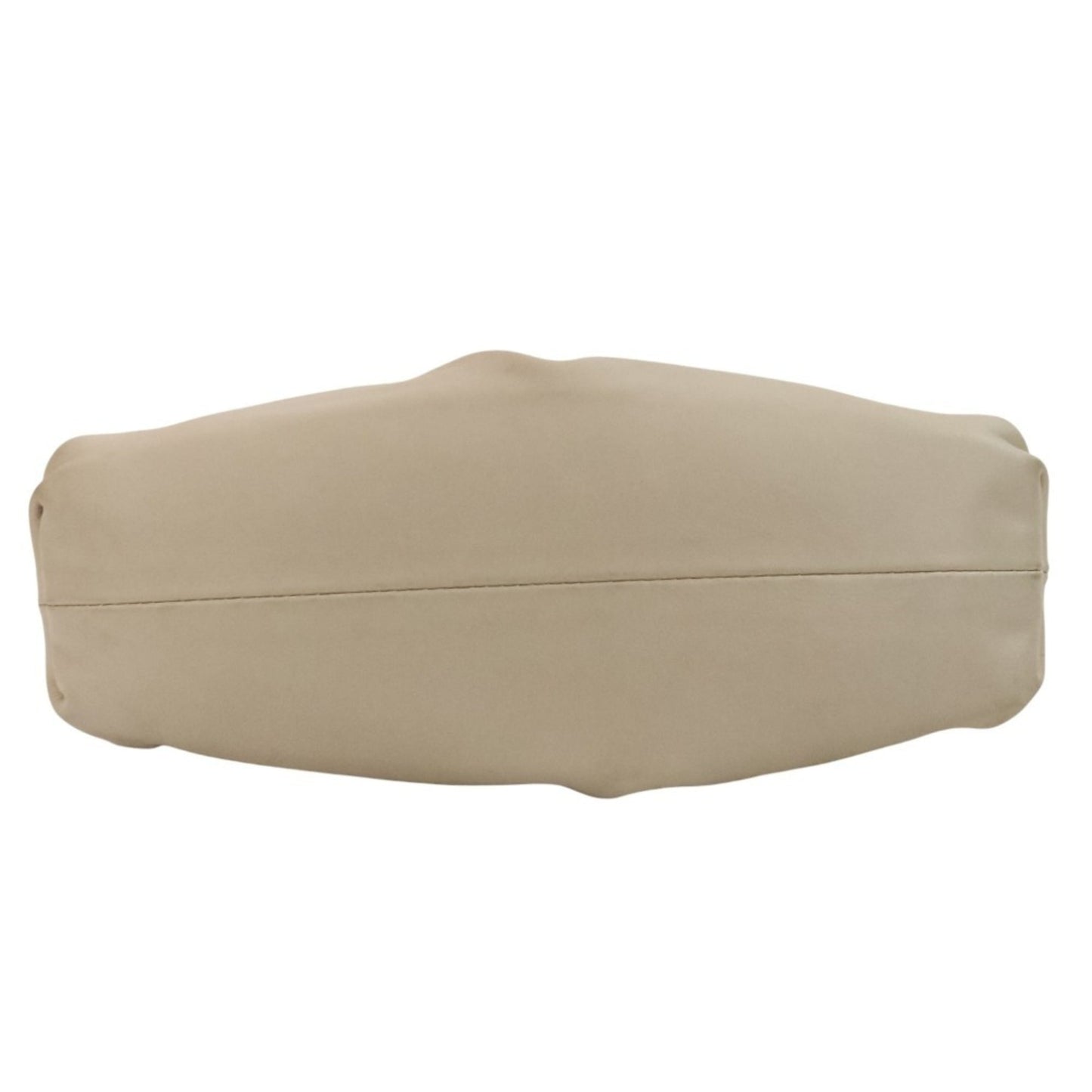 BOTTEGA VENETA Mini The Pouch Leather Shoulder Bag 585852 Ivory Women's