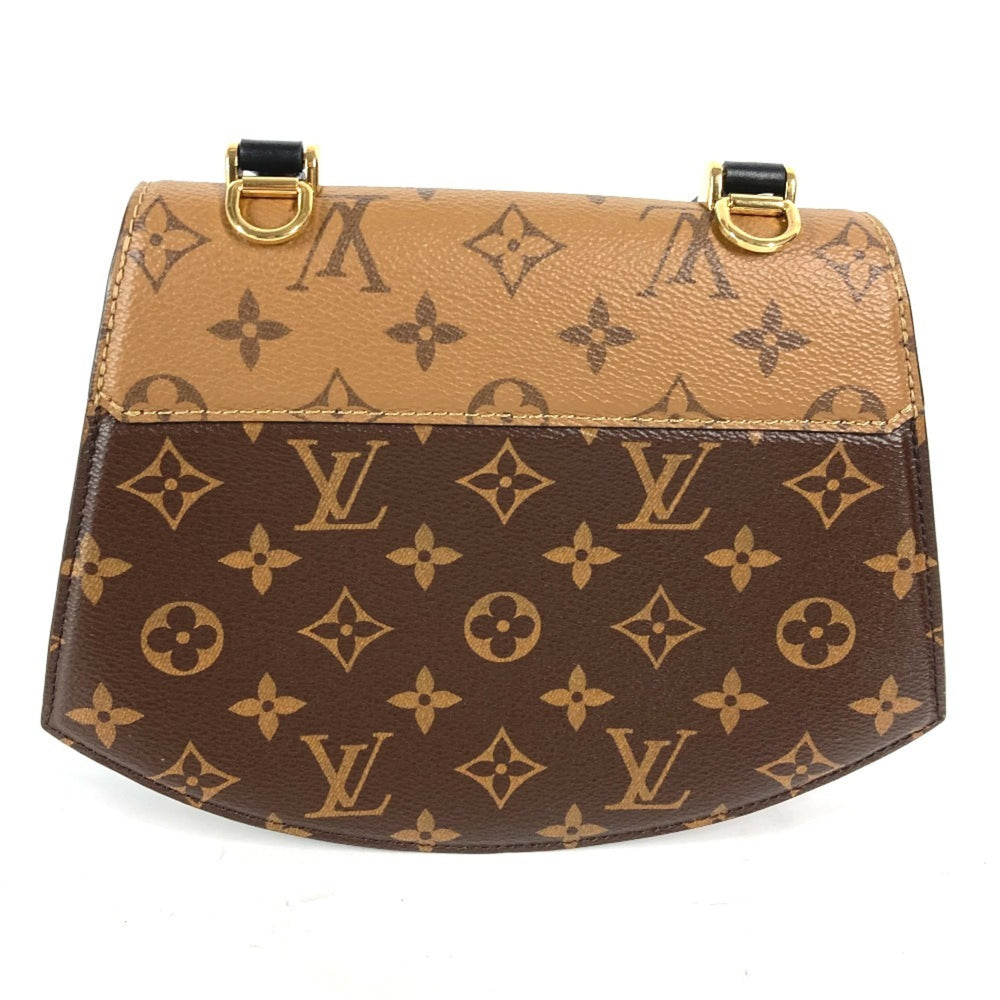 LOUIS VUITTON M46548 Monogram Reverse Tilsitt 2-Way Bag, Shoulder Bag/Handbag, Canvas/Monogram Canvas, Women's, Brown, Like New — Like New