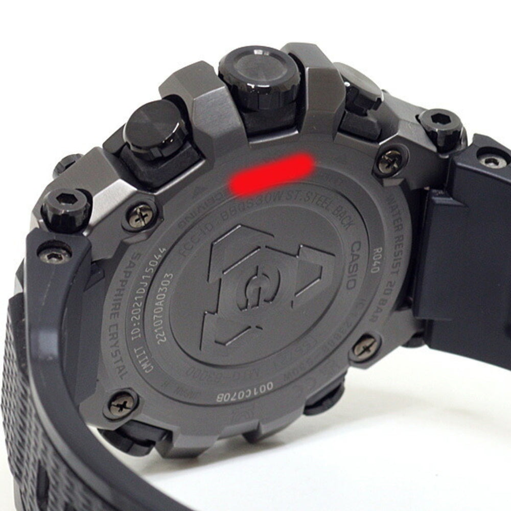 CASIO G-Shock Men's Watch MTG-B3000B-1AJF Tough Solar 20 ATM Water Resistant Black Dial — Very Good