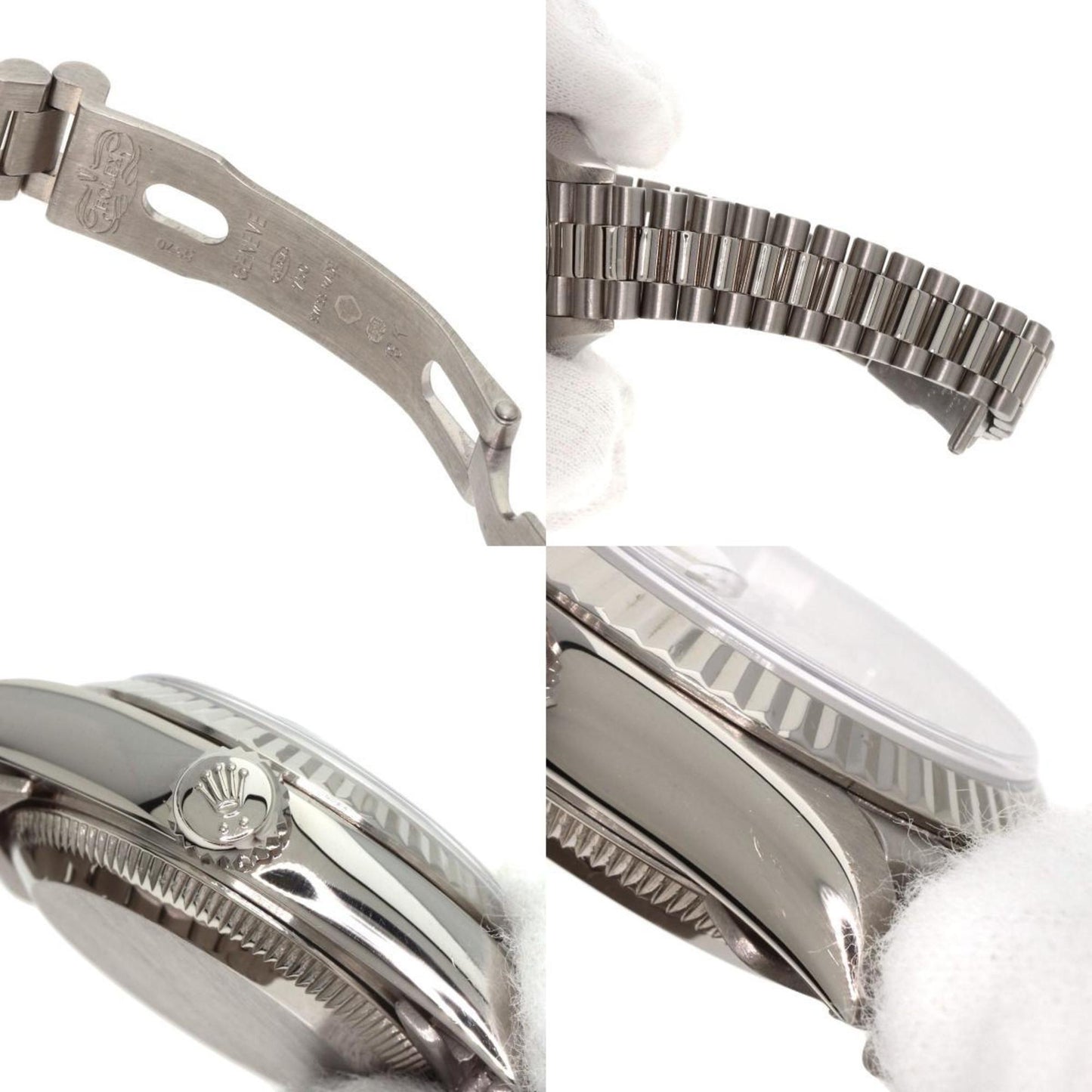 Rolex 79179G Datejust 10P Diamond Watch K18 White Gold K18WG Ladies