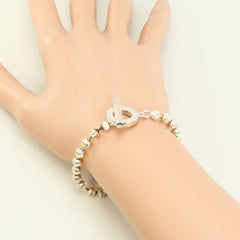 Gucci ball chain silver bracelet, total weight 14.4g, 18cm, jewelry — Like New