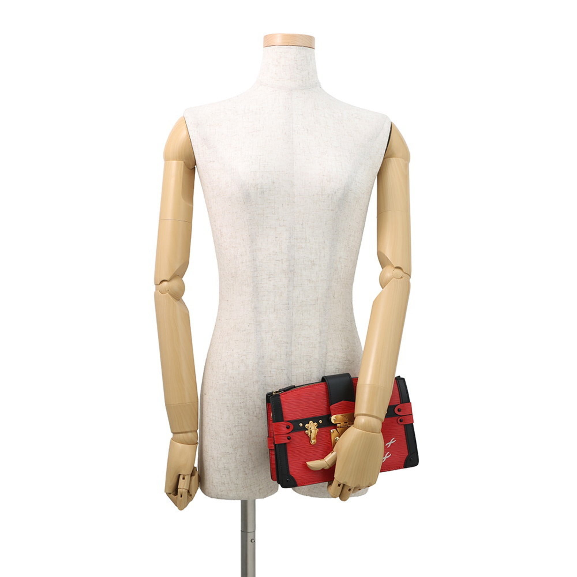 Louis Vuitton Epi Shoulder Bag Trunk Clutch M51697 LOUIS VUITTON 2-way