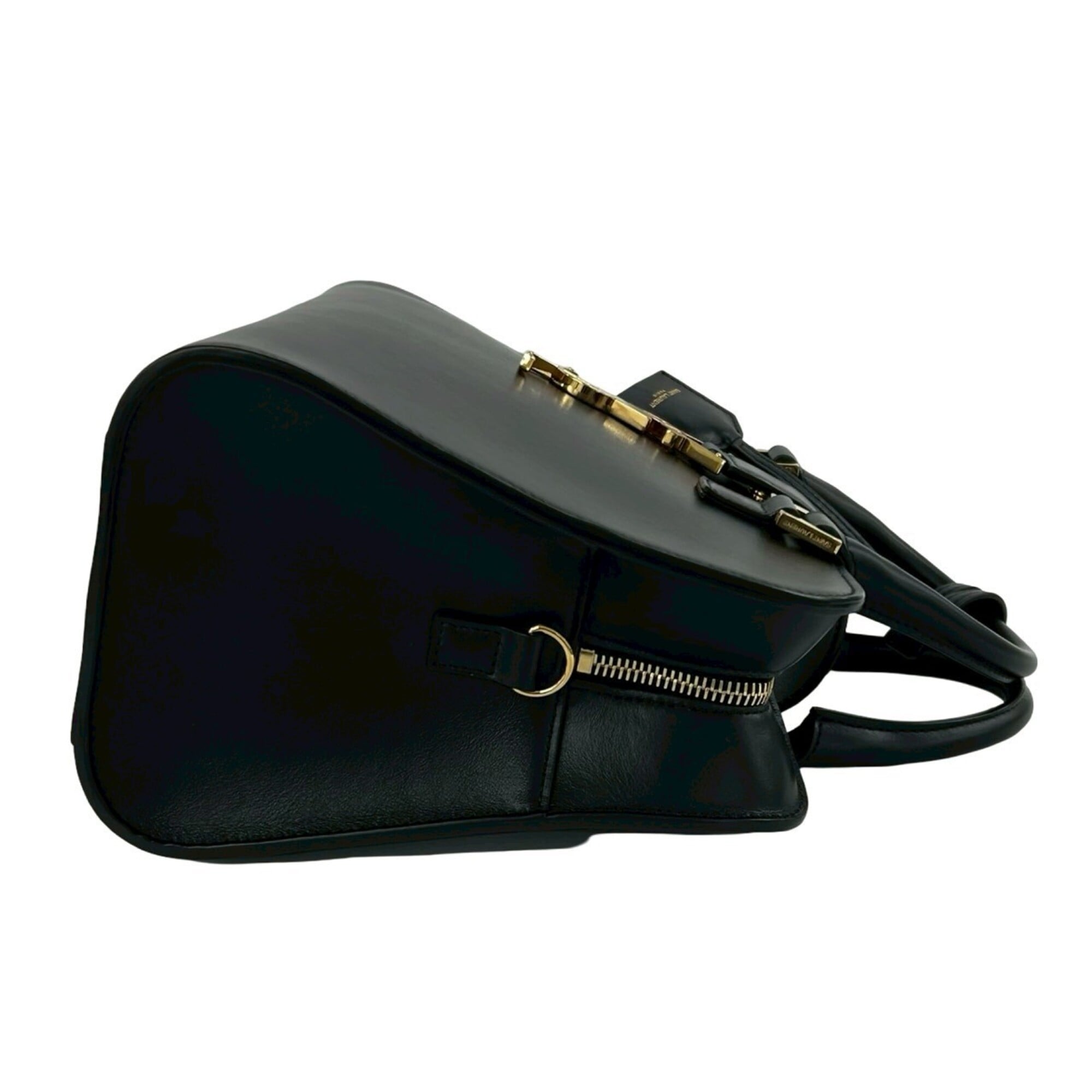 YVES SAINT LAURENT Baby Cabas YSL Leather 2-way Shoulder Bag/Handbag Black 10828 — Like New
