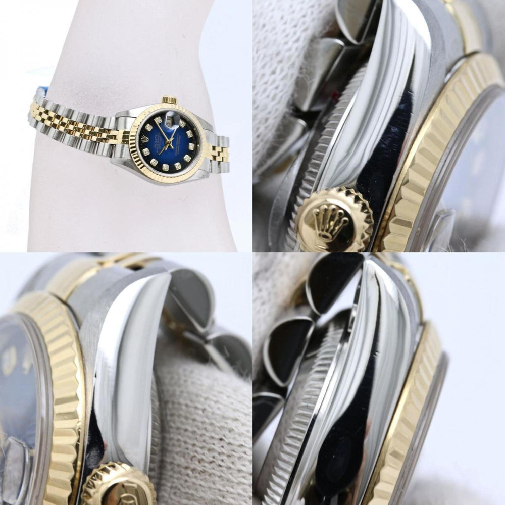 ROLEX Datejust 10P Diamond 79173G Women's Watch 40549 — Very Good