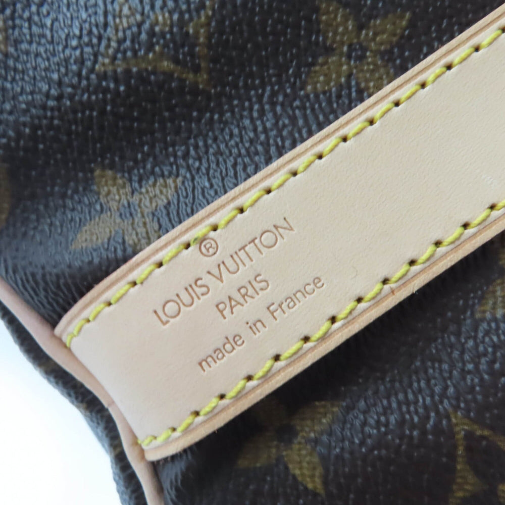 LOUIS VUITTON M41414 Keepall Bandoulière 55 Monogram Canvas Boston Bag, Brown, Made in France, Women's — Like New