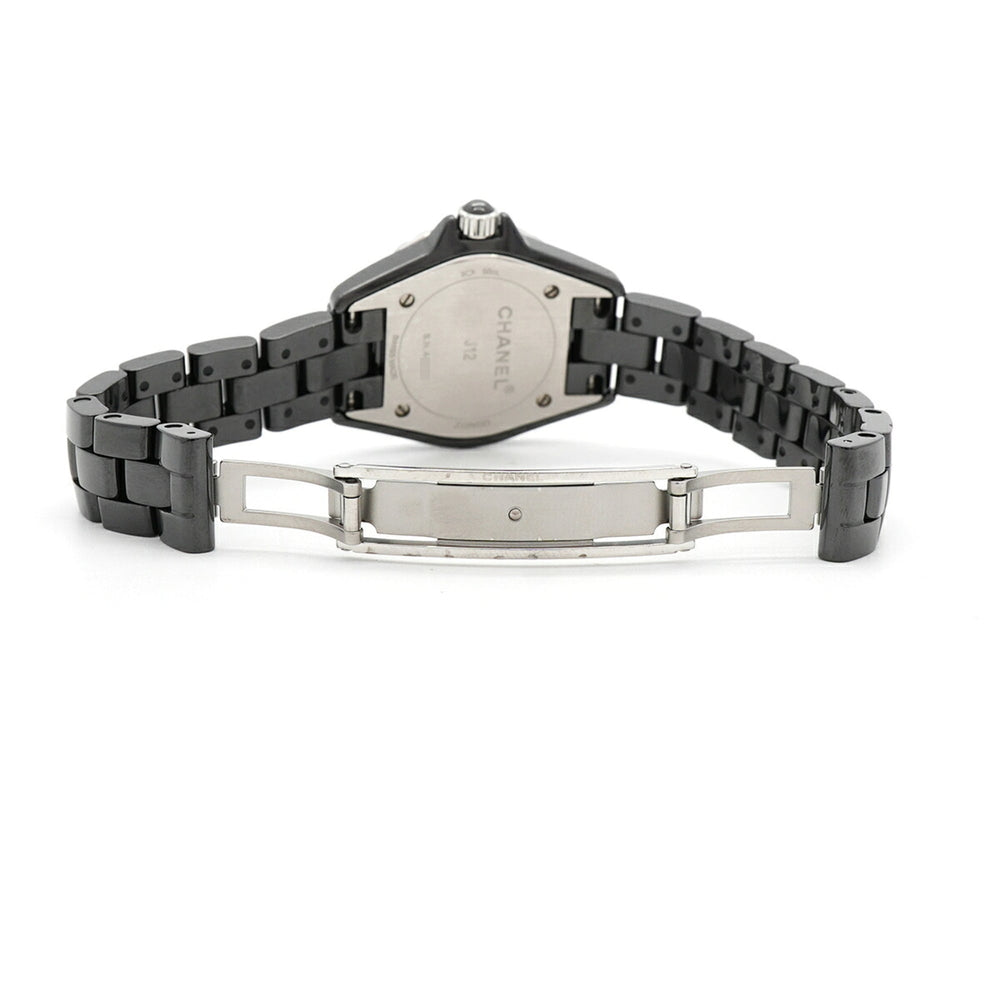 Chanel J12 Diamond H2571 Black Dial Men's Watch — Good
