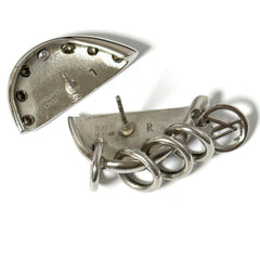 Louis Vuitton Asymmetrical Bionic Earrings for Men and Women — Like New