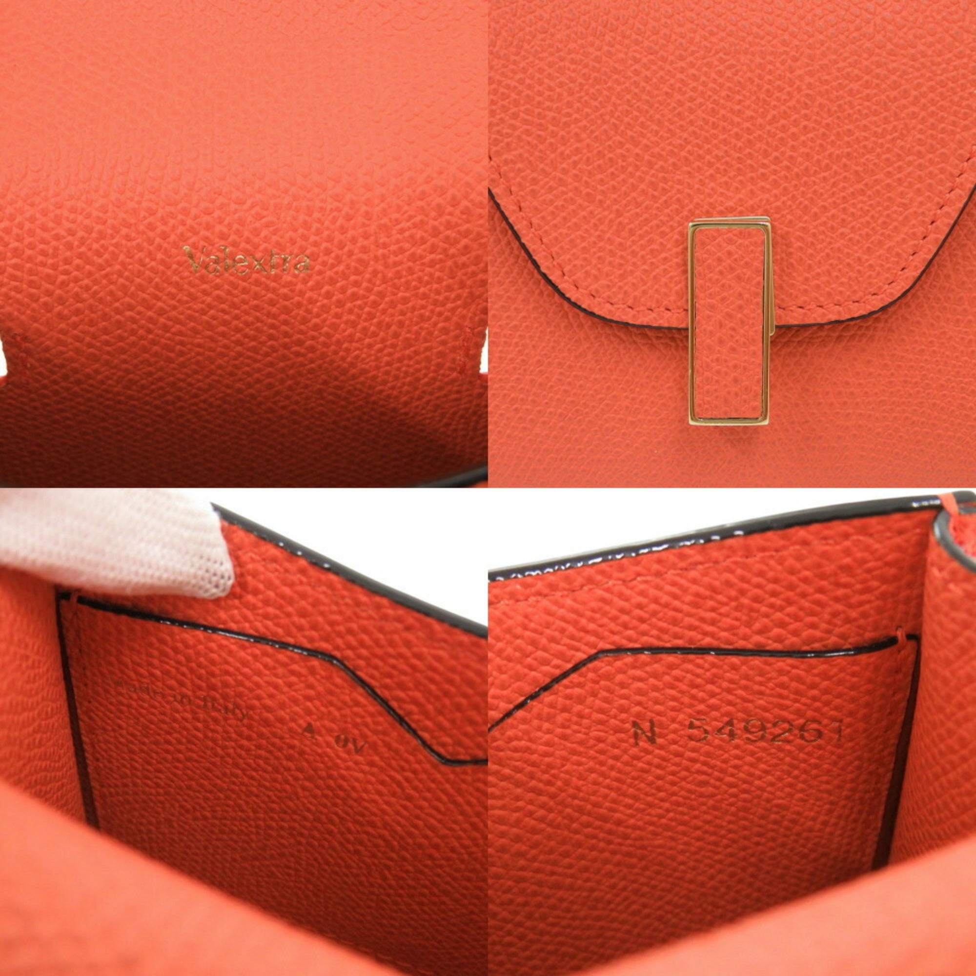 Like new Valextra Iside Belt in calf leather, orange, 3-way handbag, belt bag, shoulder 0285Valextra — Like New