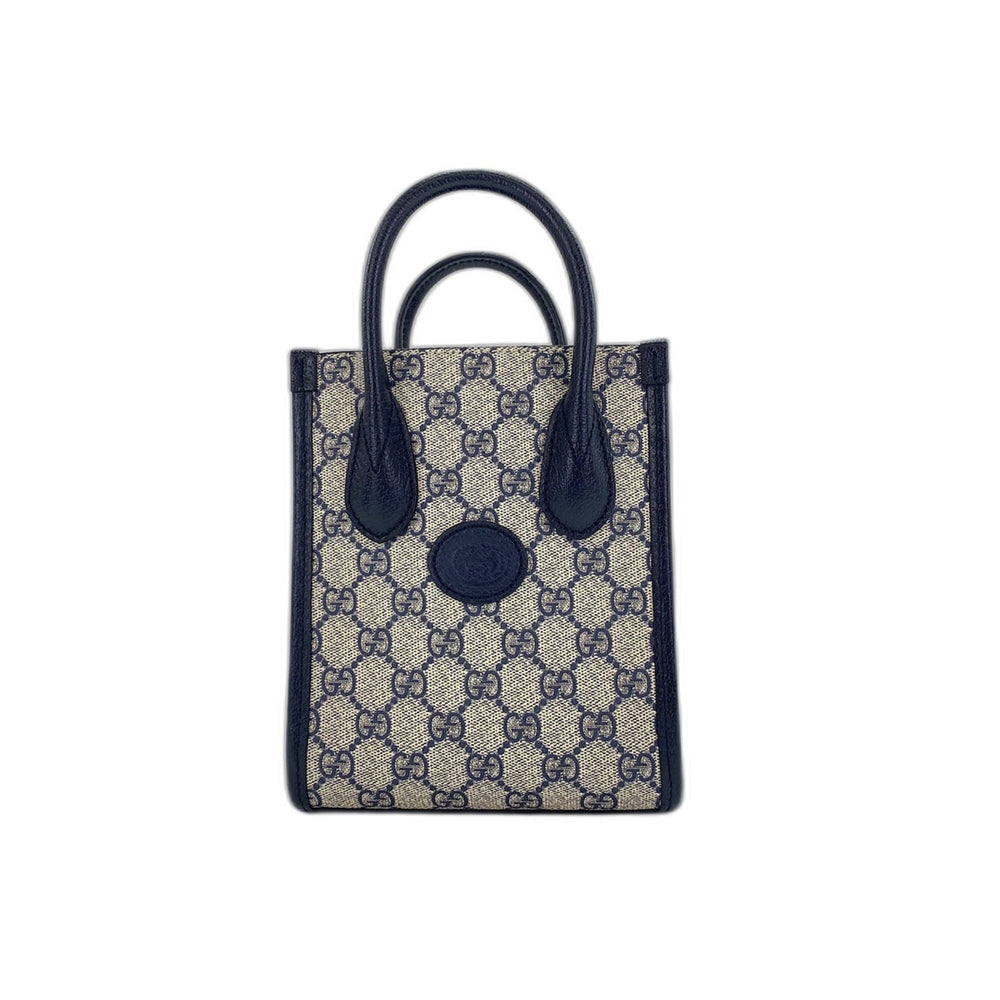 Gucci Interlocking G Shoulder Bag, Beige — Like New