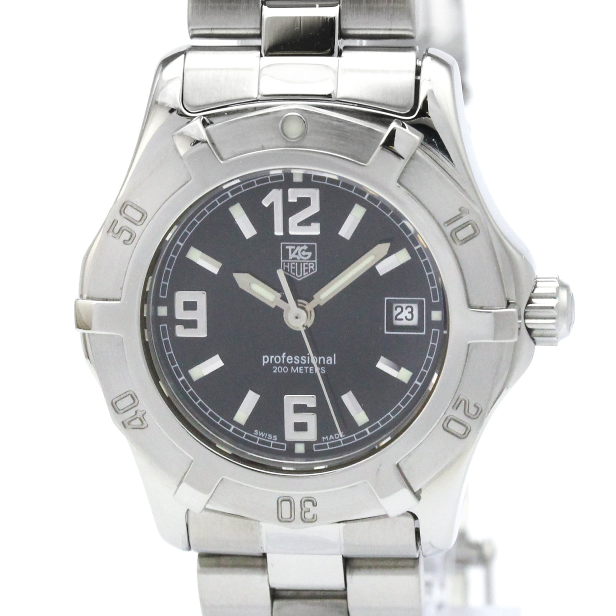 TAG Heuer 2000 Exclusive Steel Quartz Ladies Watch WN1310 Polished — Very Good
