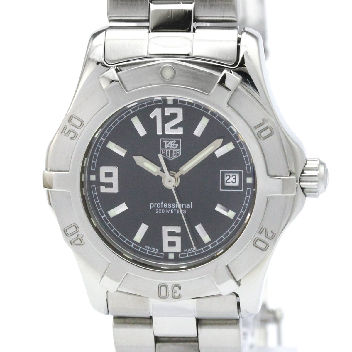 TAG Heuer 2000 Exclusive Steel Quartz Ladies Watch WN1310 Polished — Very Good